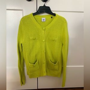 Cabi brand chartreuse sweater